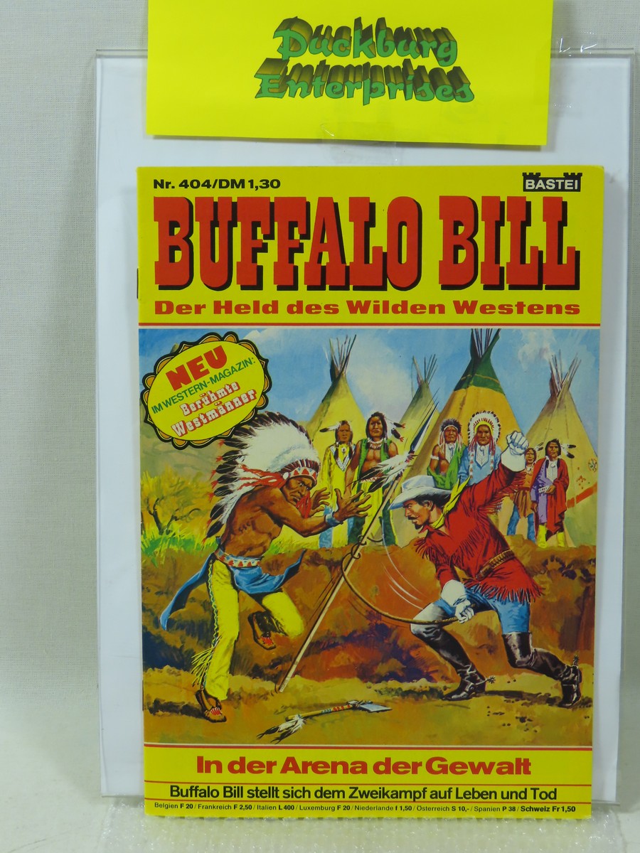 Buffalo Bill Nr. 404  Bastei im Zustand (3 oWM ). 196105