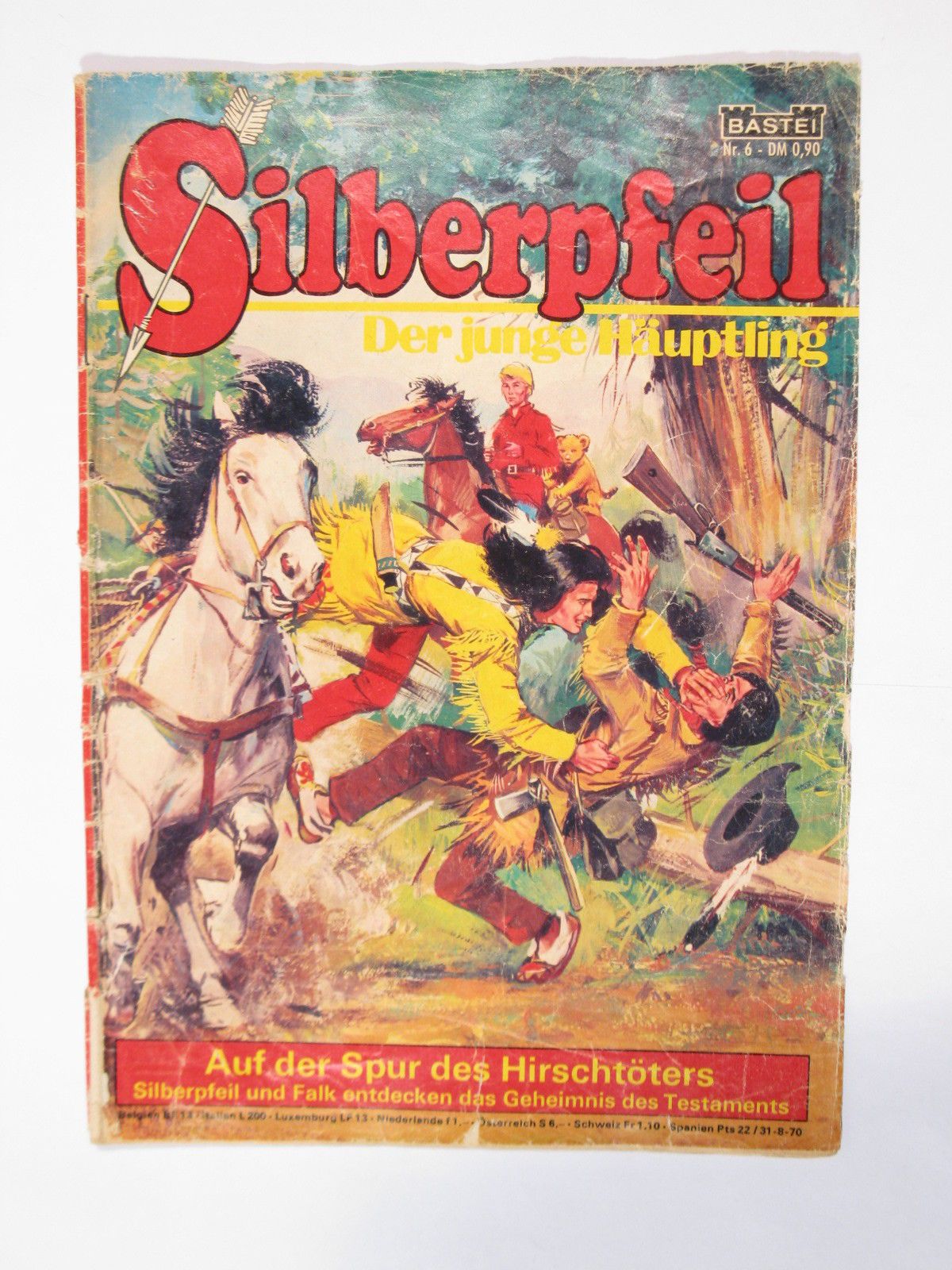 Silberpfeil Nr. 6 Bastei Verlag im Zustand (3). 68715 Silberpfeil Nr. 6 Bastei Verlag im Zustand (3). 68715