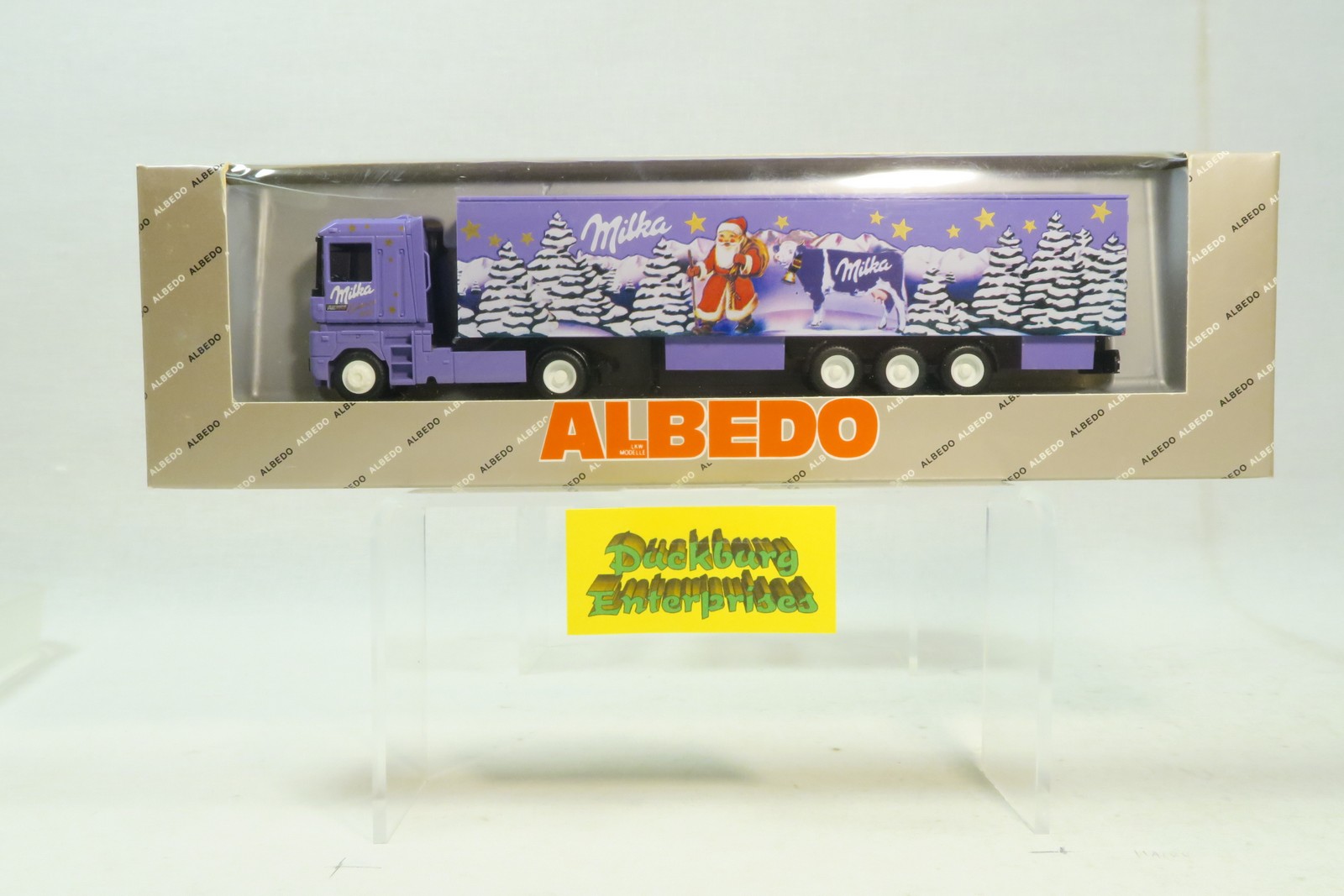 Albedo Herpa 1:87 LKW 800003 Renault Sattelzug Milka Weihnachten 1992 185001 Albedo Herpa 1:87 LKW 800003 Renault Sattelzug Milka Weihnachten 1992 185001