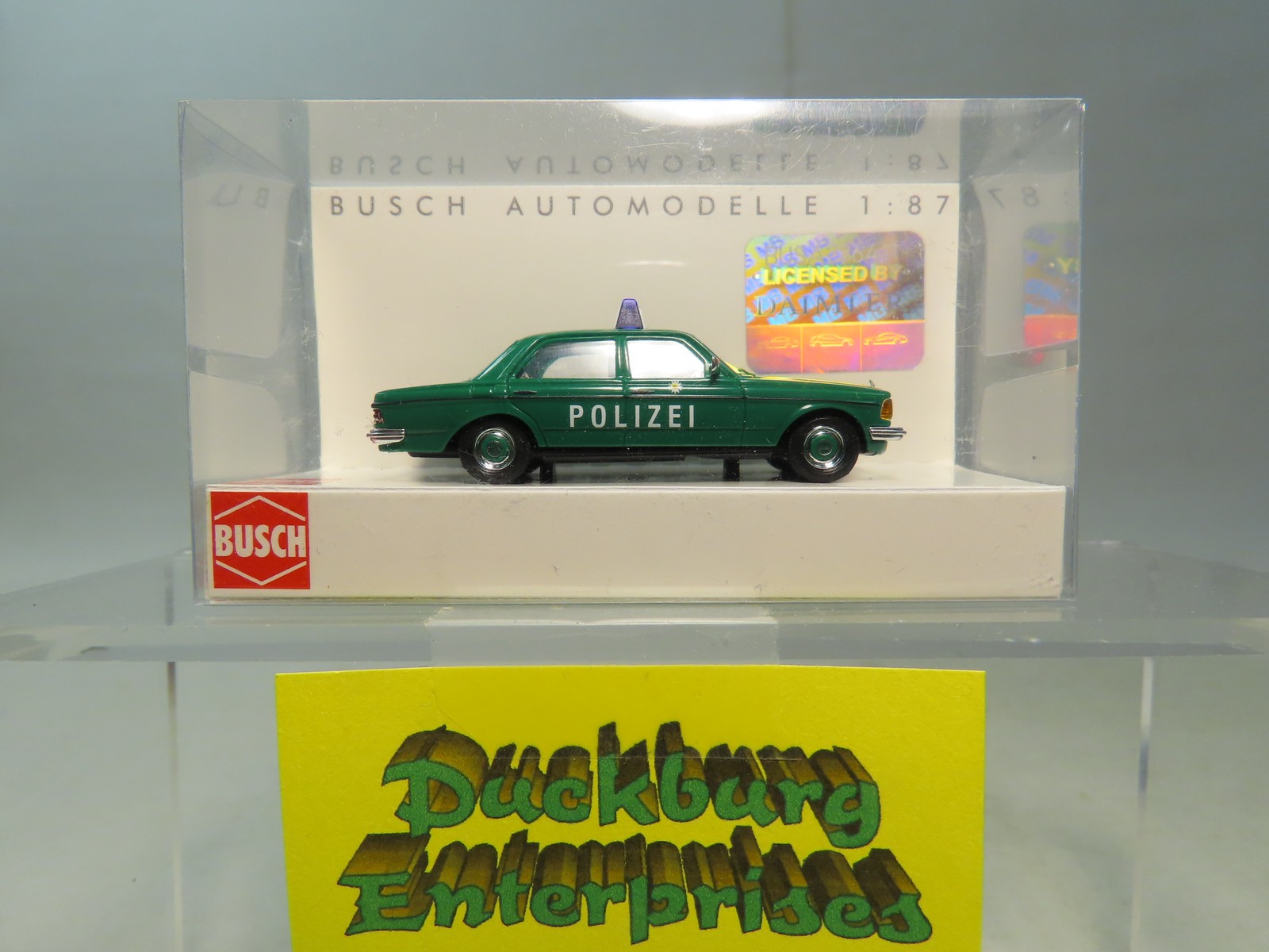 Busch 46860 Mercedes Benz W 123 Polizei grün in OVP 1:87 177443 Busch 46860 Mercedes Benz W 123 Polizei grün in OVP 1:87 177443