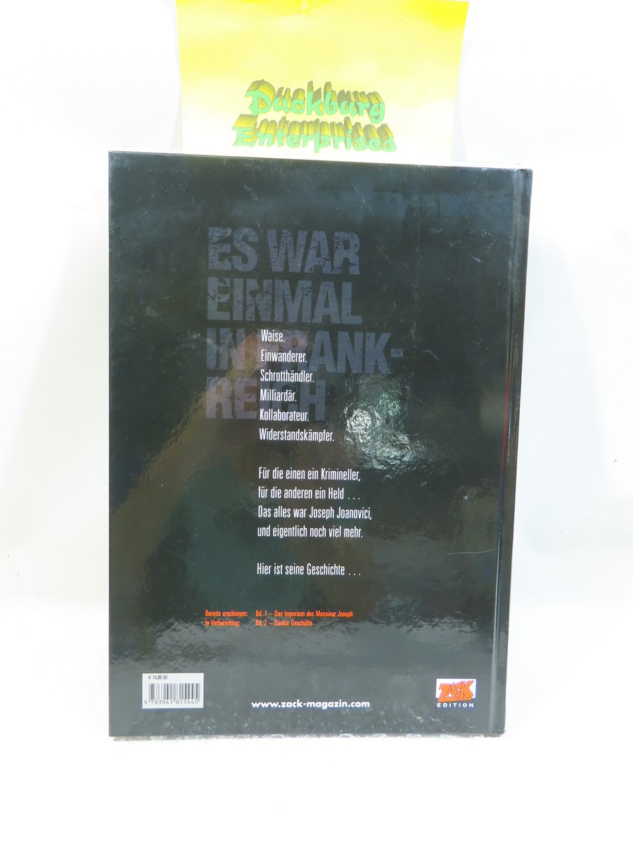 Es war einmal in Frankreich HC Nr. 1Zack Edition im Zustand (0-1). 190833