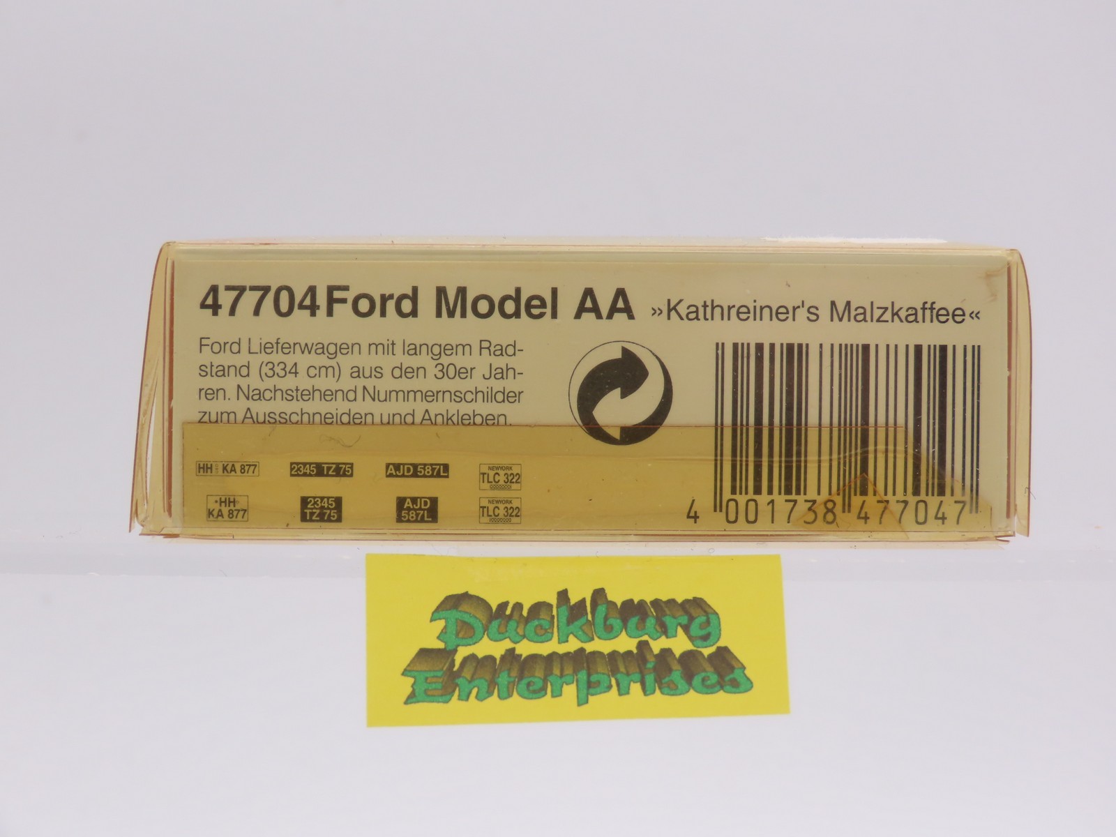 Busch 47704 Ford Model AA Kathreiners Malzkaffee grün in OVP 1:87 187819