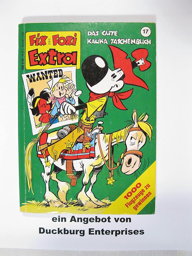 Fix und Foxi Extra Taschenbuch Nr. 17 in Z (1) Kauka 41675 Fix und Foxi Extra Taschenbuch Nr. 17 in Z (1) Kauka 41675