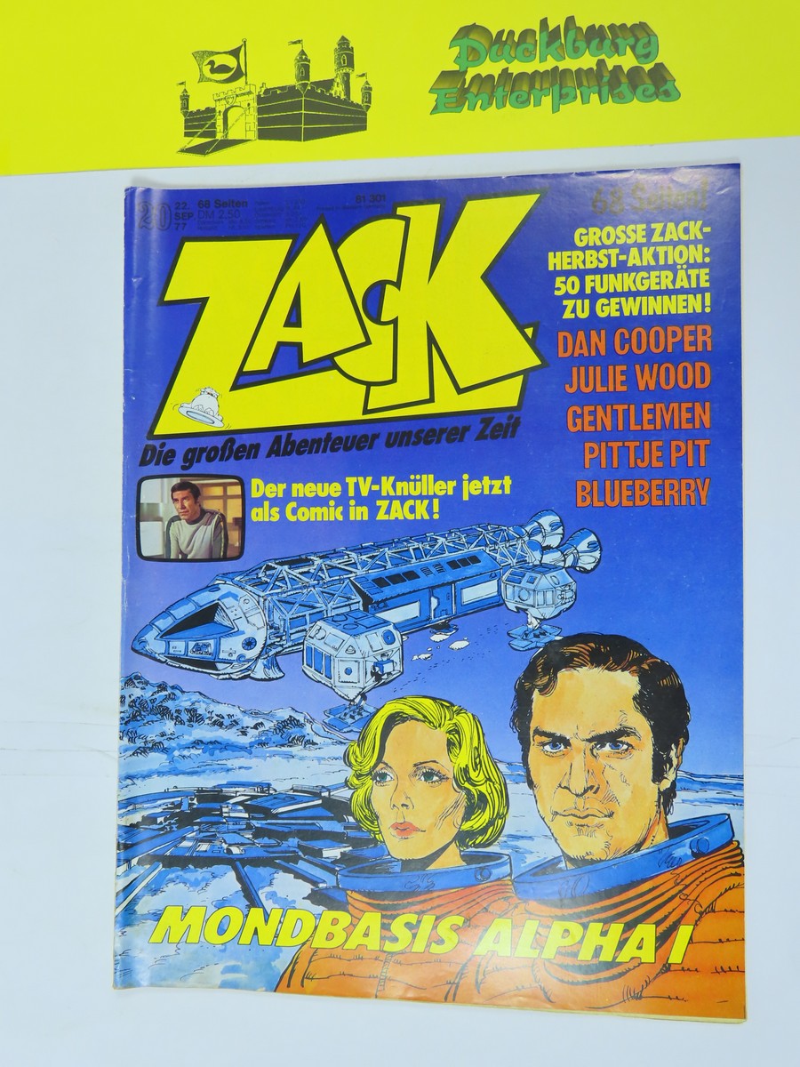 ZACK Comic Nr. 77/20 Koralle Vlg. im Zustand (1-2). 151659 ZACK Comic Nr. 77/20 Koralle Vlg. im Zustand (1-2). 151659