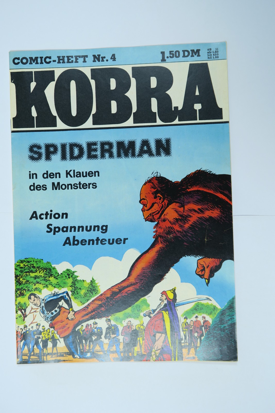 Kobra Comic 1976/ 4  Gevacur im Zustand (1/1-2). 145491