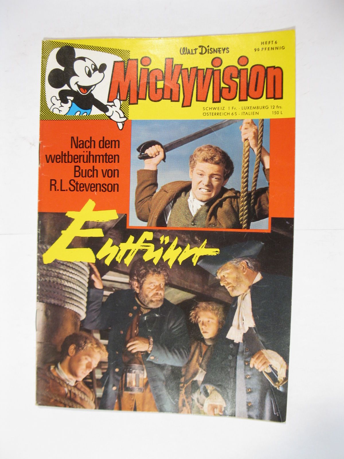 Mickyvision / Micky Vision 1963/ 6 Ehapa im Zustand (1/1-2). 95173 Mickyvision / Micky Vision 1963/ 6 Ehapa im Zustand (1/1-2). 95173