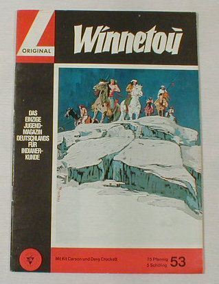 Winnetou 53 (Lehning Verlag 1964) 5055 in Z 1 !!! Winnetou 53 (Lehning Verlag 1964) 5055 in Z 1 !!!