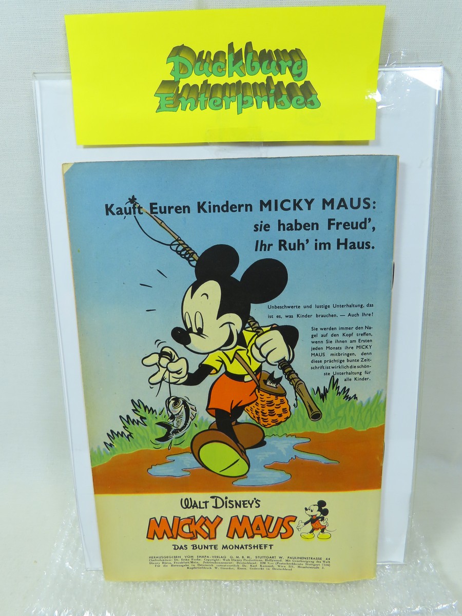 Micky Maus 1952/ 8 vom August 1952   Ehapa im Zustand (?). 199078