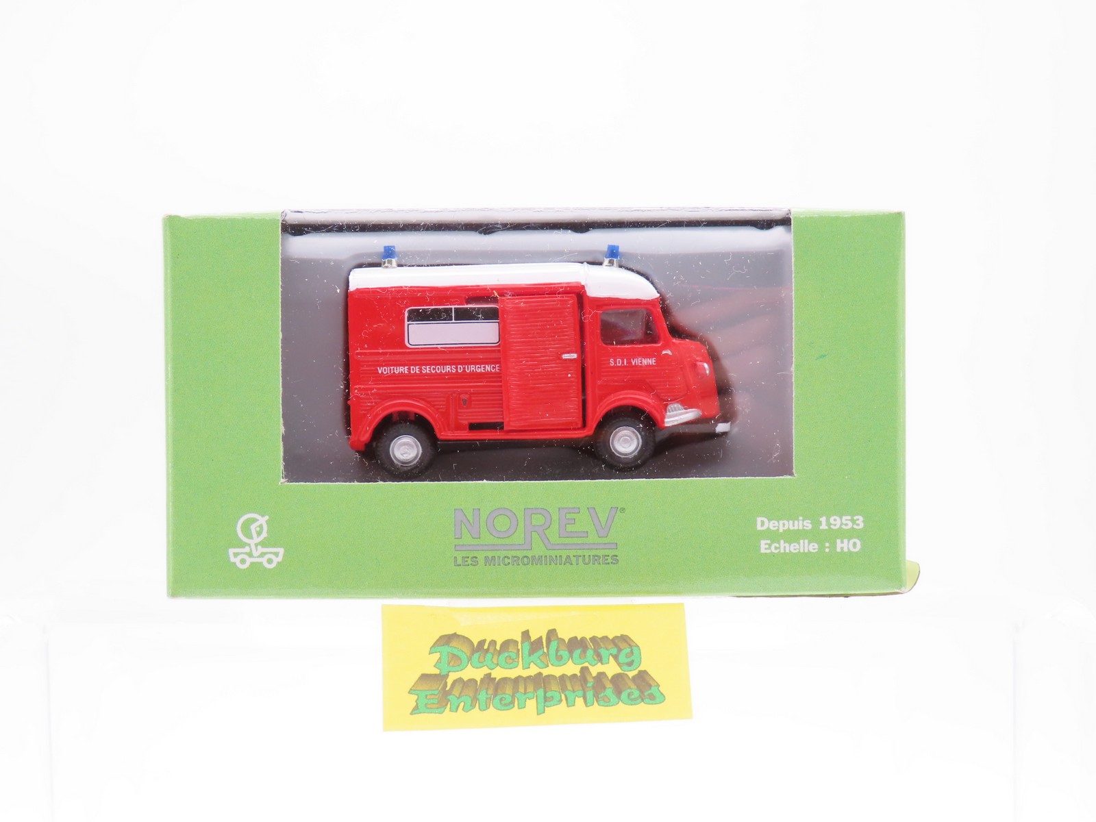 Norev x Citroen HY Ambulance Pompiers rot in OVP 1:87 188315 Norev x Citroen HY Ambulance Pompiers rot in OVP 1:87 188315