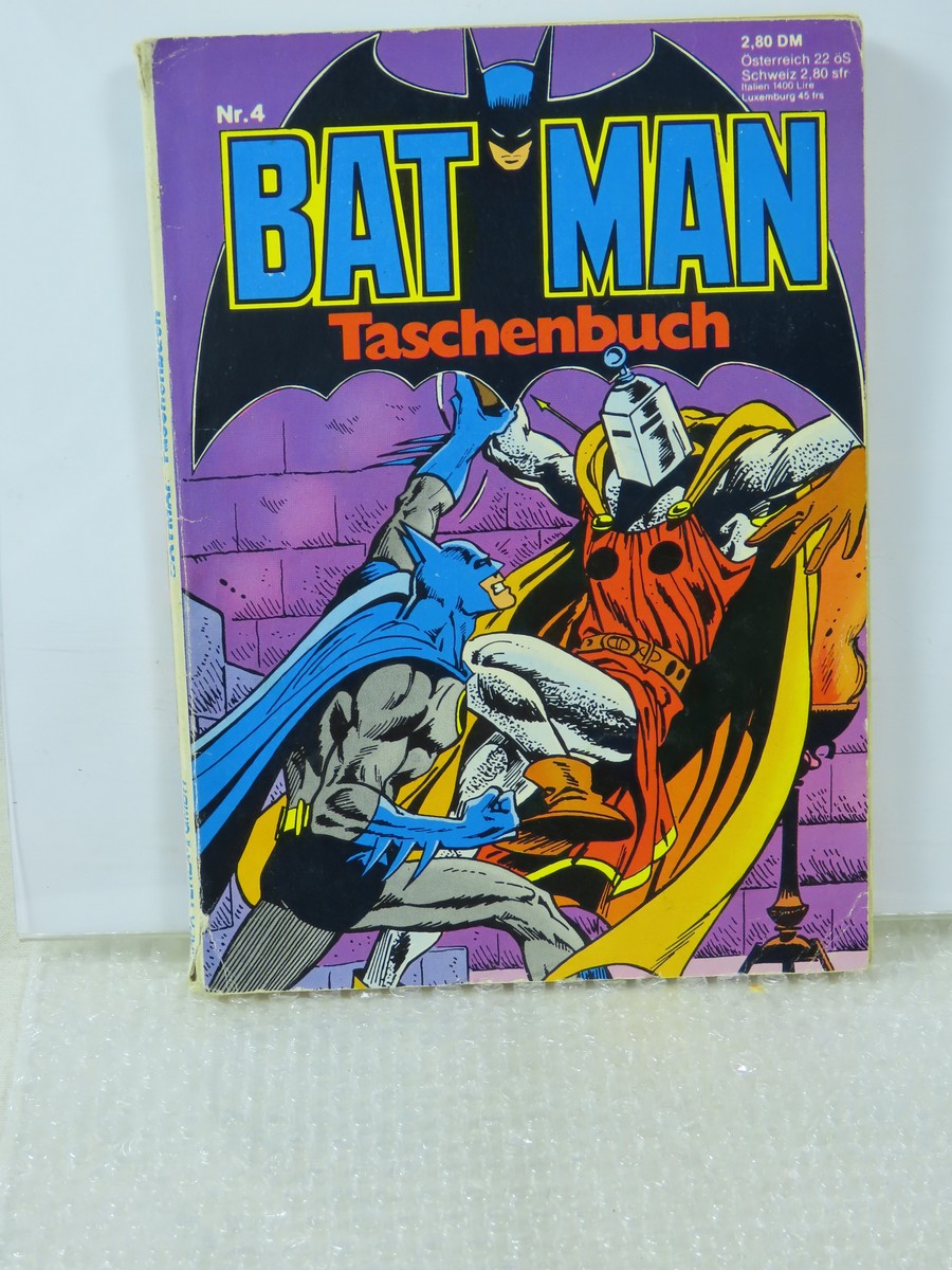 Batman Taschenbuch Nr.  4  Ehapa im Zustand (2-3). 195155