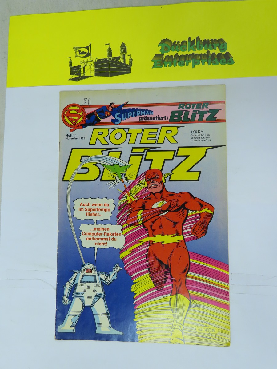 Roter Blitz Nr. 1982/11 Ehapa im Zustand (2 ). 158263