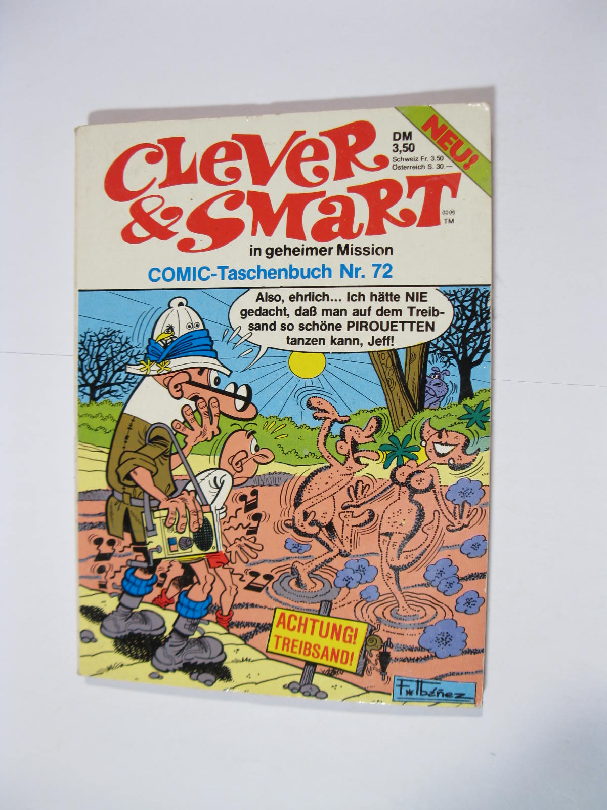 Clever & Smart Taschenbuch Nr. 72 Condor Vlg. im Zustand (1-2). 100611 Clever & Smart Taschenbuch Nr. 72 Condor Vlg. im Zustand (1-2). 100611