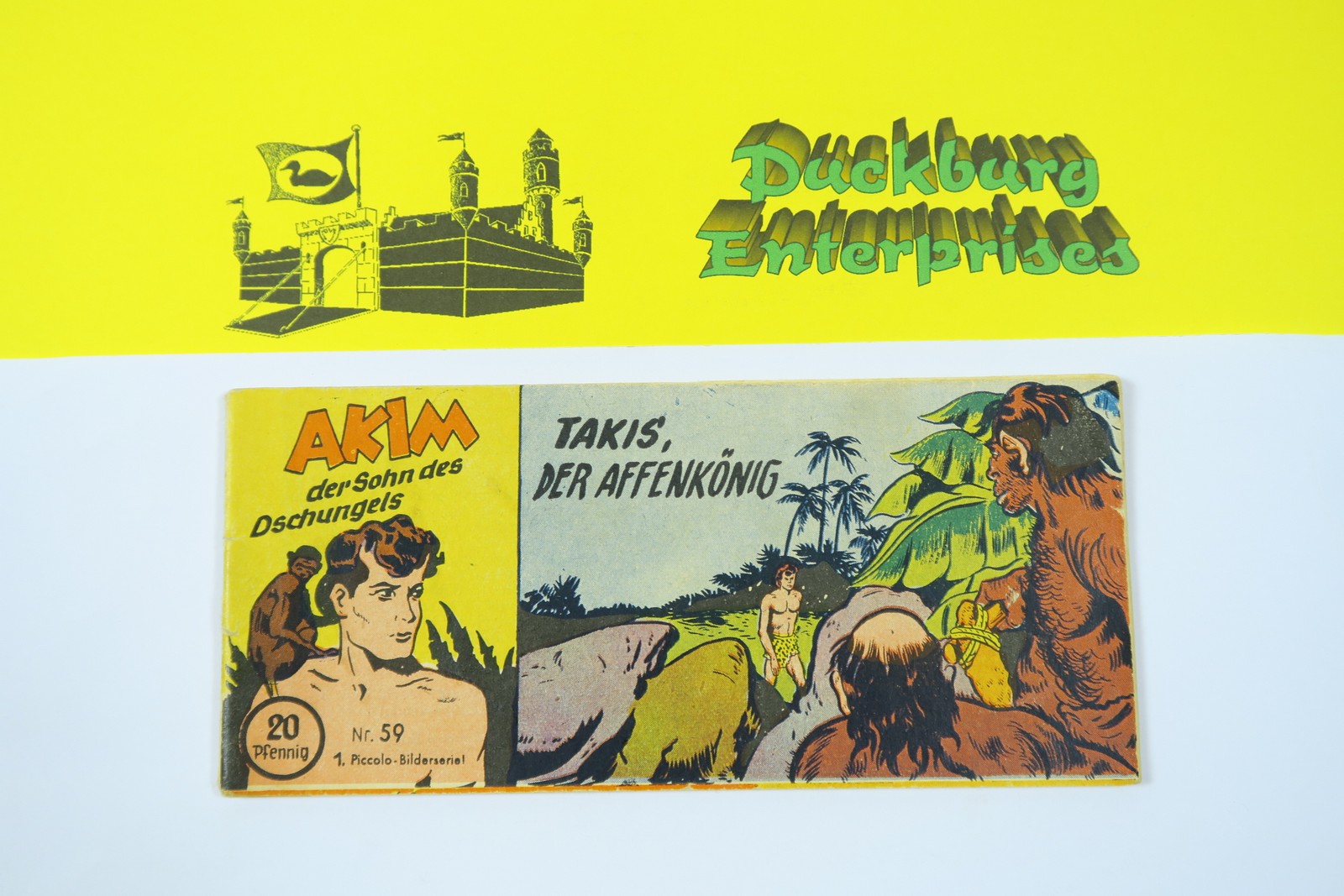 AKIM  Sohn des Dschungels Nr. 59  Lehning Piccolo im Zustand (2). 153013 AKIM  Sohn des Dschungels Nr. 59  Lehning Piccolo im Zustand (2). 153013