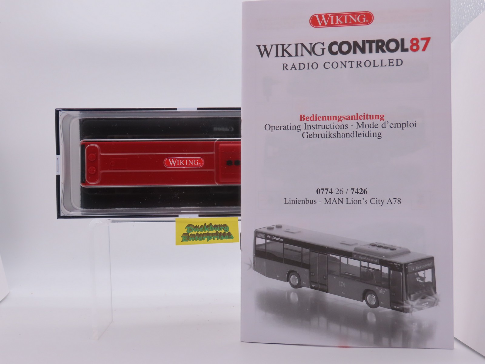 Wiking Control 077426 MAN Lions City A78-DB x in OVP 1:87 189015