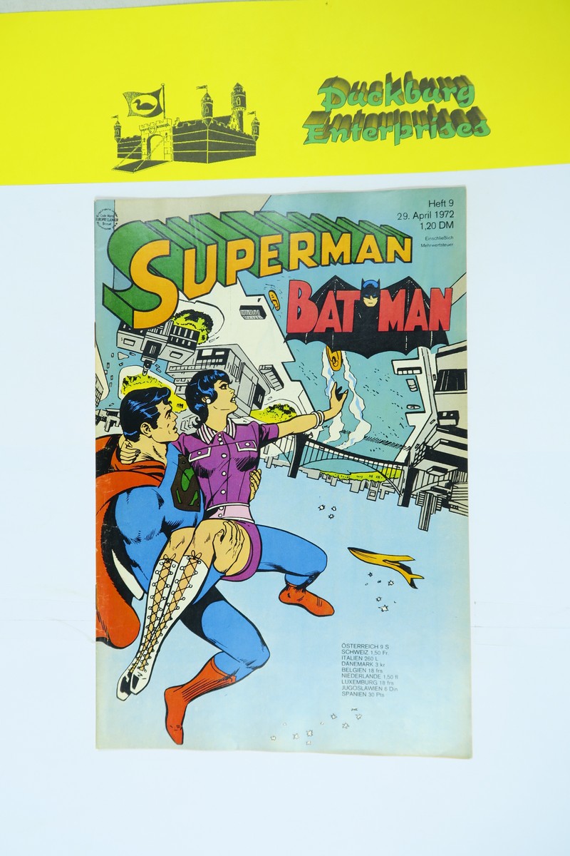Superman Comic 1972/9  Ehapa im Zustand (1/1-2). 162301