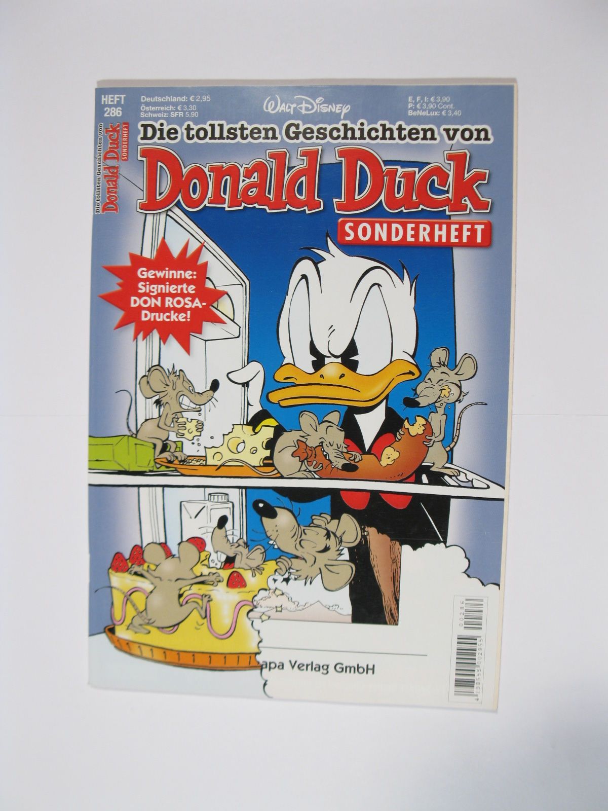 tollsten Geschichten Donald Duck 286 Ehapa Verlag im Zustand (0-1). 85485 tollsten Geschichten Donald Duck 286 Ehapa Verlag im Zustand (0-1). 85485