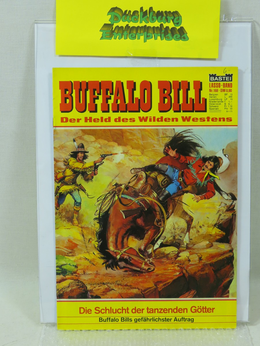 Lasso / Buffalo Bill Nr. 168  Bastei im Zustand (2 NZ ). 196017