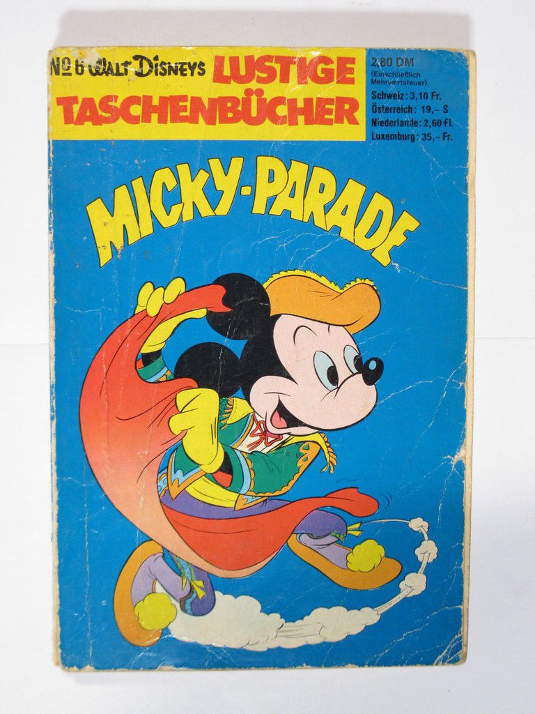Donald Duck Lustiges Taschenbuch Nr. 6 ERSTAUFLAGE Ehapa 59259 Donald Duck Lustiges Taschenbuch Nr. 6 ERSTAUFLAGE Ehapa 59259