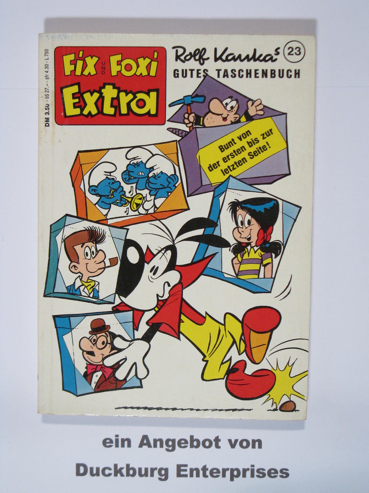 Fix und Foxi Extra Taschenbuch Nr. 23 Kauka im Z (1) 50419 Fix und Foxi Extra Taschenbuch Nr. 23 Kauka im Z (1) 50419
