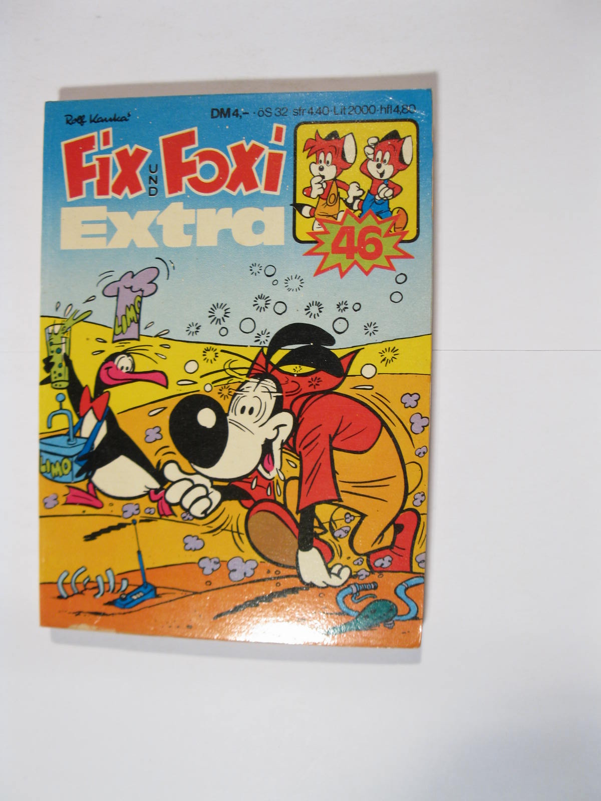 Fix und Foxi Extra Taschenbuch Nr. 46 Kauka Gevacur Vlg. im Zustand (1). 100343 Fix und Foxi Extra Taschenbuch Nr. 46 Kauka Gevacur Vlg. im Zustand (1). 100343