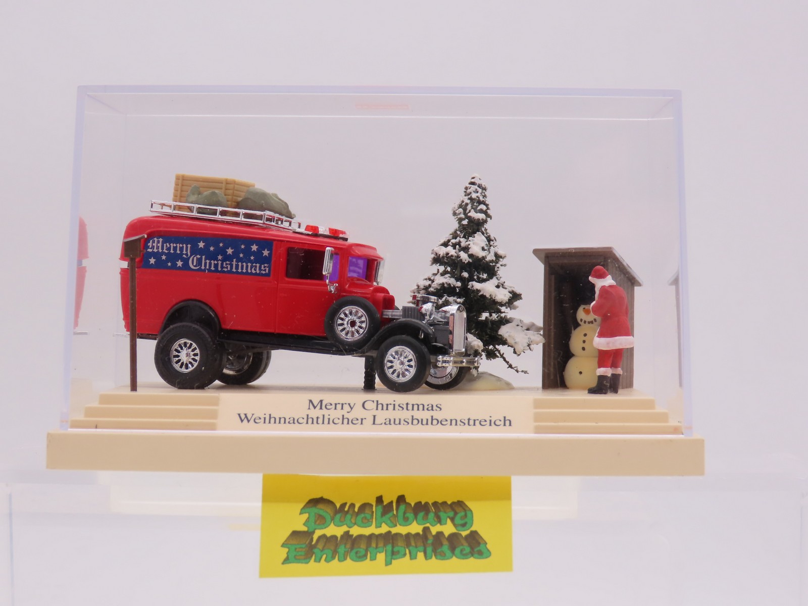 Busch 7643 Diorama Weihnachtlicher Lausbubenstreich rot in OVP 1:87 188069 Busch 7643 Diorama Weihnachtlicher Lausbubenstreich rot in OVP 1:87 188069