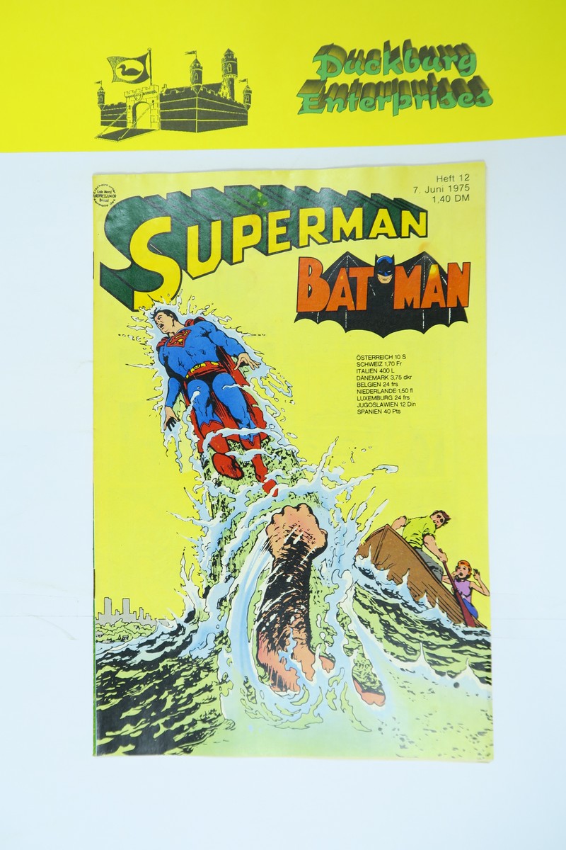 Superman Comic 1975/12  Ehapa im Zustand (1-2/2). 162319