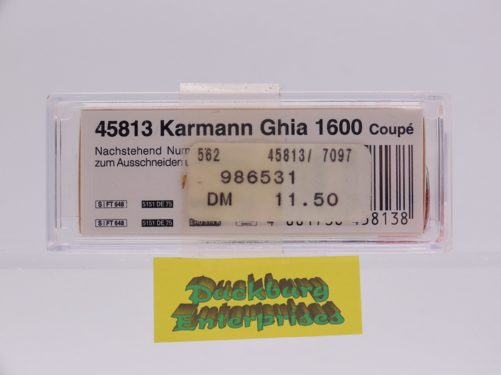 Busch 45813 VW Karmann Ghia 1600 dunkelblau in OVP 1:87 187749