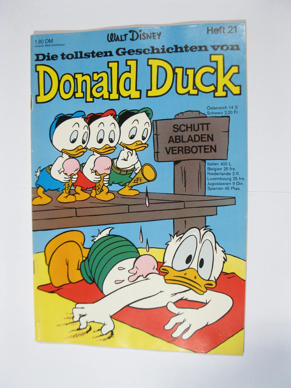 tollsten Geschichten von Donald Duck Nr. 21  Ehapa Vlg. im Z (1/1-). 105611