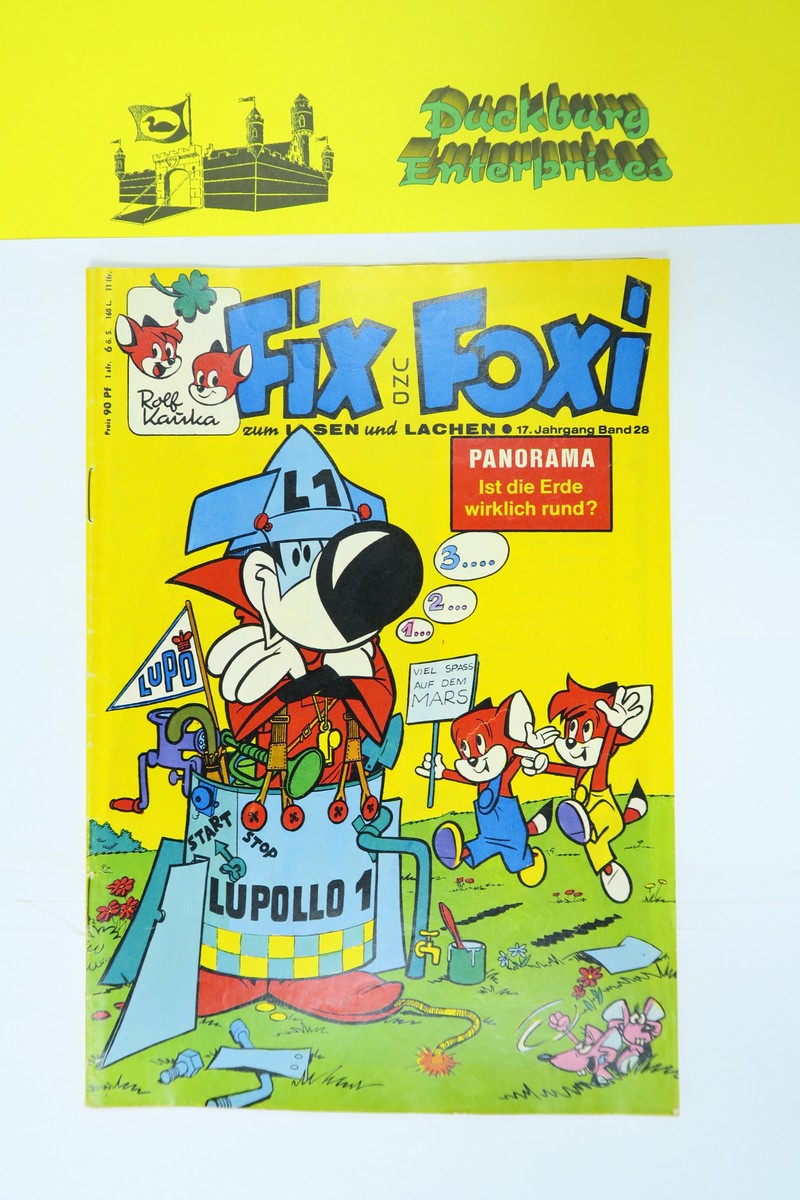 Fix und Foxi 17. Jhrg. 1969/28  Kauka Pabel im Z (1-2/2). 155111 Fix und Foxi 17. Jhrg. 1969/28  Kauka Pabel im Z (1-2/2). 155111