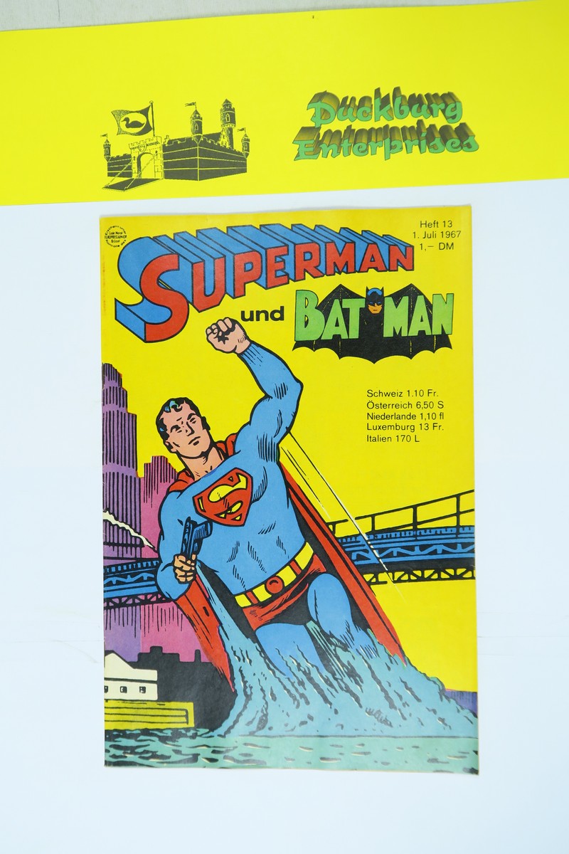 Superman Comic 1967/13 Ehapa im Zustand (1/1-2). 162269 Superman Comic 1967/13 Ehapa im Zustand (1/1-2). 162269