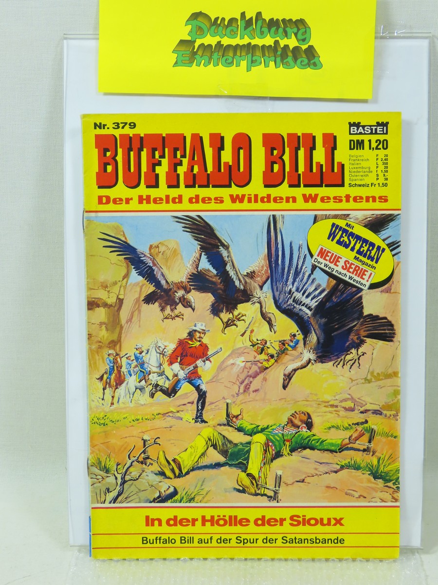 Buffalo Bill Nr. 379  Bastei im Zustand (2-3). 196071
