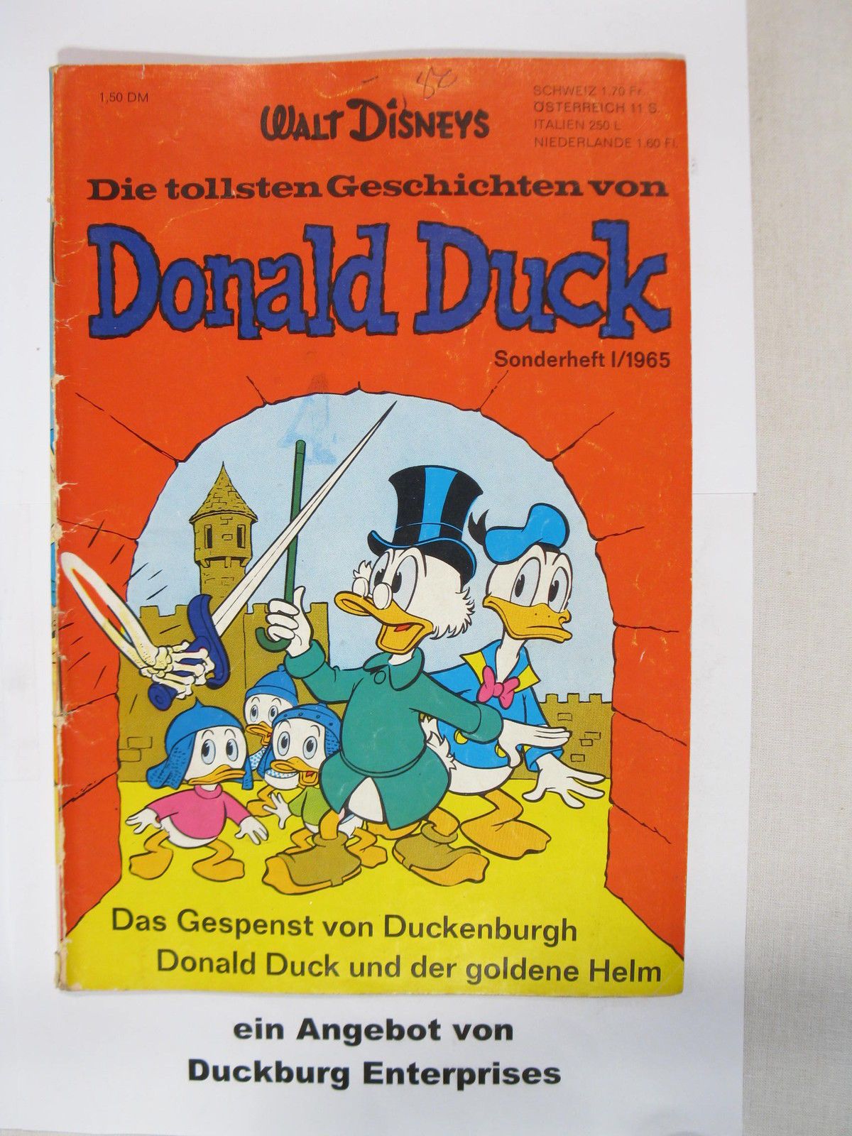tollsten Geschichten Donald Duck 1 Ehapa Verlag im Zustand (3) 48353 tollsten Geschichten Donald Duck 1 Ehapa Verlag im Zustand (3) 48353