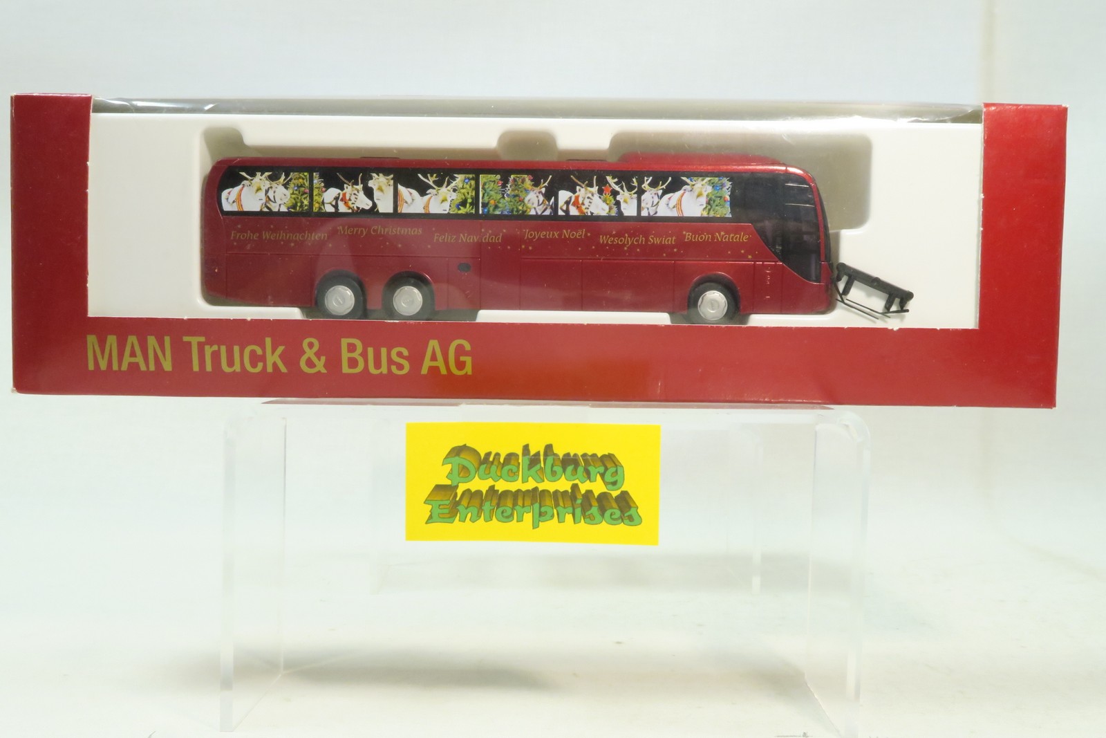 Rietze 1:87 BUSx MAN Lions Coach Weihnachtsmodell 2011 in OVP 175015