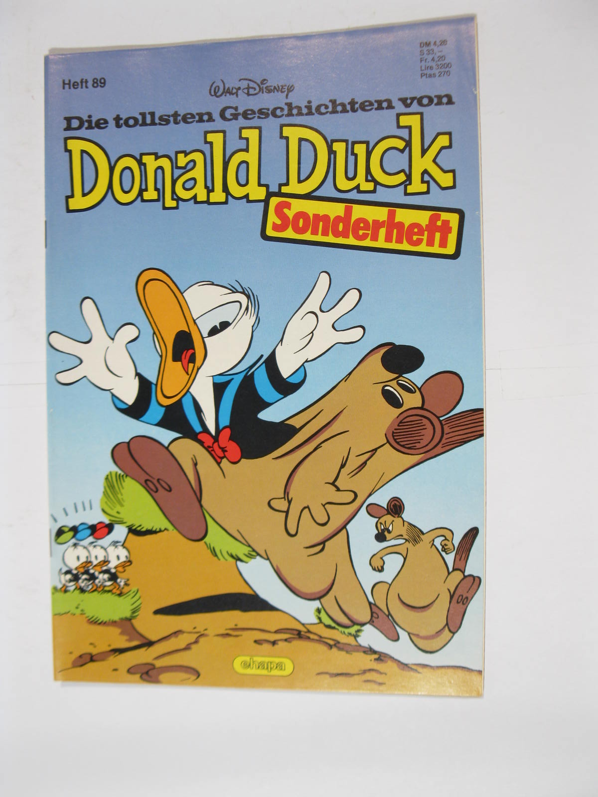tollsten Geschichten von Donald Duck Nr. 89 Ehapa Vlg. im Z (1). 110785 tollsten Geschichten von Donald Duck Nr. 89 Ehapa Vlg. im Z (1). 110785