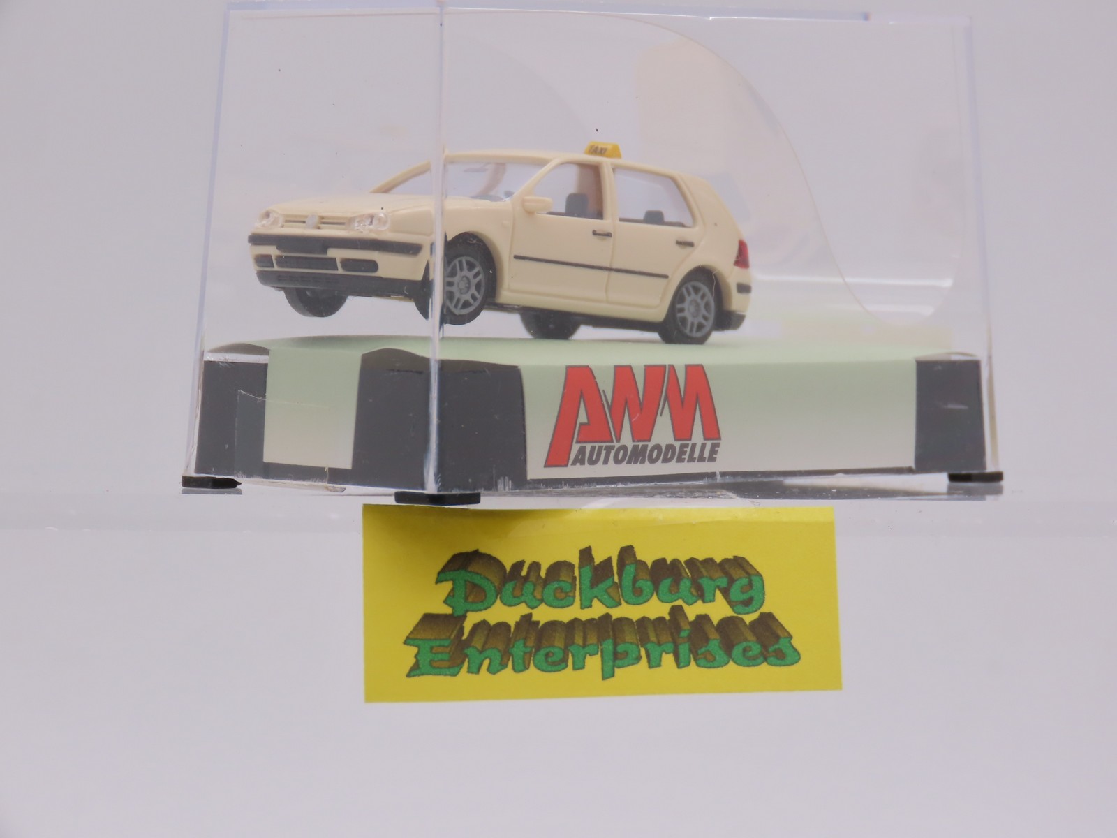 AWM 0777 VW Golf IV Taxi creme in OVP 1:87 192885 AWM 0777 VW Golf IV Taxi creme in OVP 1:87 192885
