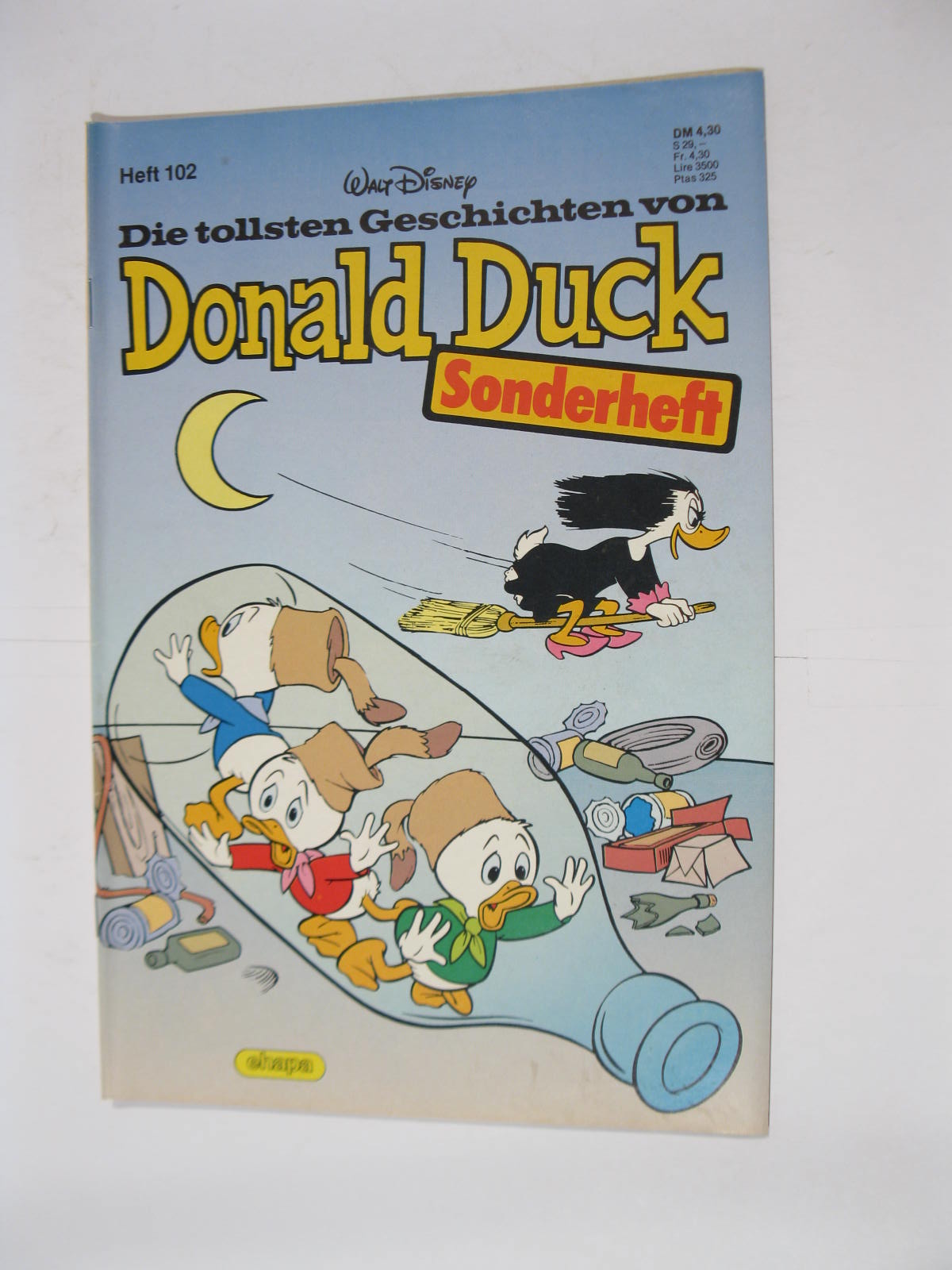 tollsten Geschichten von Donald Duck Nr.102 Ehapa Vlg. im Z (1-2). 110815 tollsten Geschichten von Donald Duck Nr.102 Ehapa Vlg. im Z (1-2). 110815