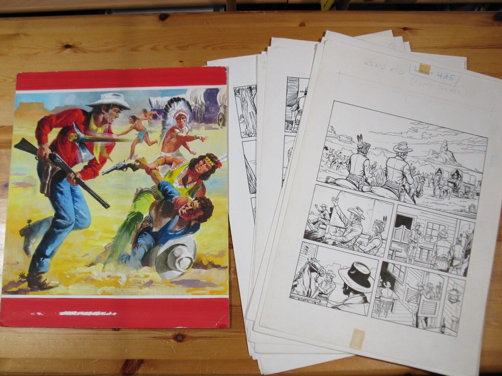 LASSO Original Cover mit allen 27 Originalseiten aus Lasso Band 415 59420 LASSO Original Cover mit allen 27 Originalseiten aus Lasso Band 415 59420