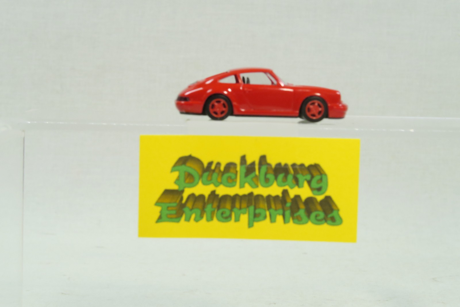 Euro Modell 1:87 PKW x  Porsche 911  rote Felgen rot  lose 182818