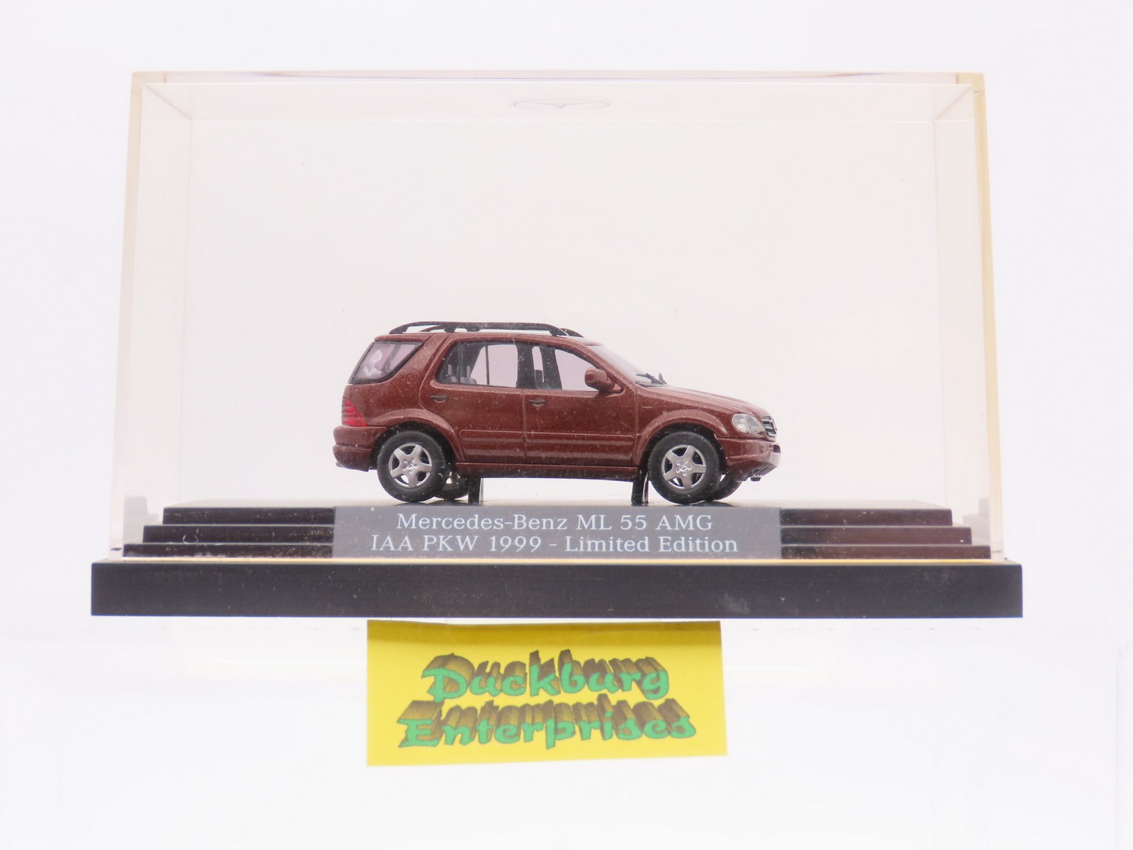 Busch Mercedes Benz ML 55 AMG IAA PKW 1999 lim. Werbemodell braun 1:87 188383 Busch Mercedes Benz ML 55 AMG IAA PKW 1999 lim. Werbemodell braun 1:87 188383