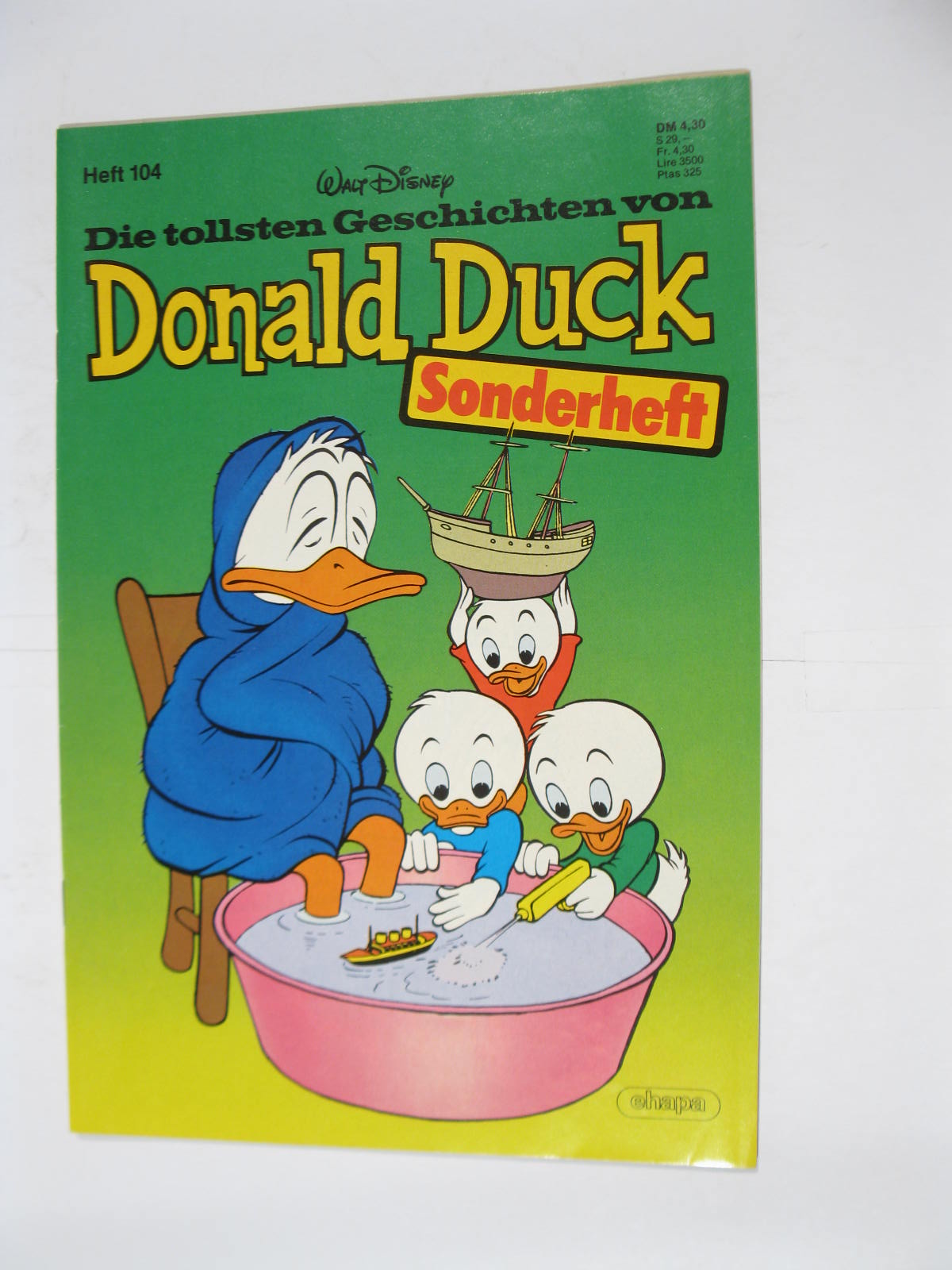 tollsten Geschichten von Donald Duck Nr.104 Ehapa Vlg. im Z (1). 110819 tollsten Geschichten von Donald Duck Nr.104 Ehapa Vlg. im Z (1). 110819