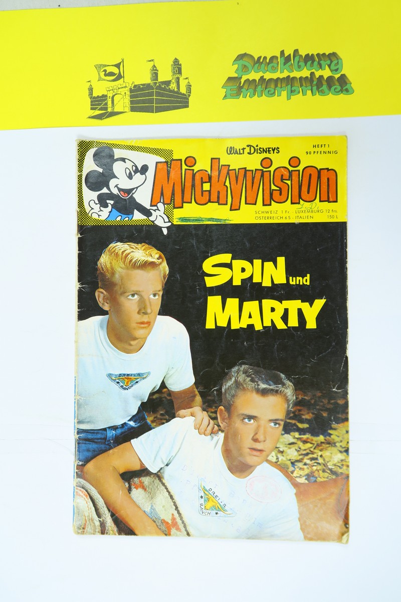 Mickyvision / Micky Vision 1962-63/ 1 Ehapa im Zustand (3 NZ). 153689 Mickyvision / Micky Vision 1962-63/ 1 Ehapa im Zustand (3 NZ). 153689