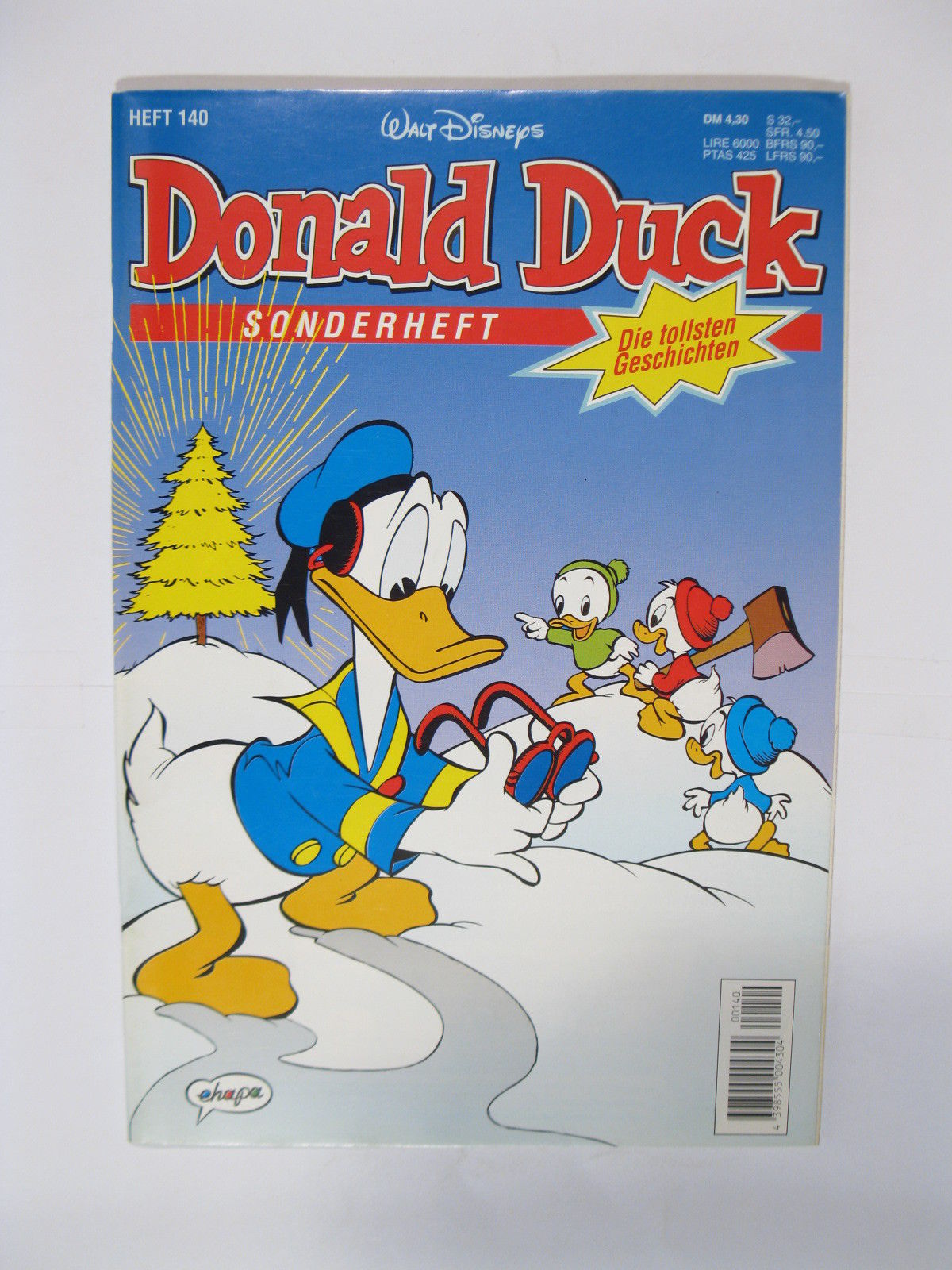 tollsten Geschichten Donald Duck 140 Ehapa Verlag im Zustand (1). 58894 tollsten Geschichten Donald Duck 140 Ehapa Verlag im Zustand (1). 58894