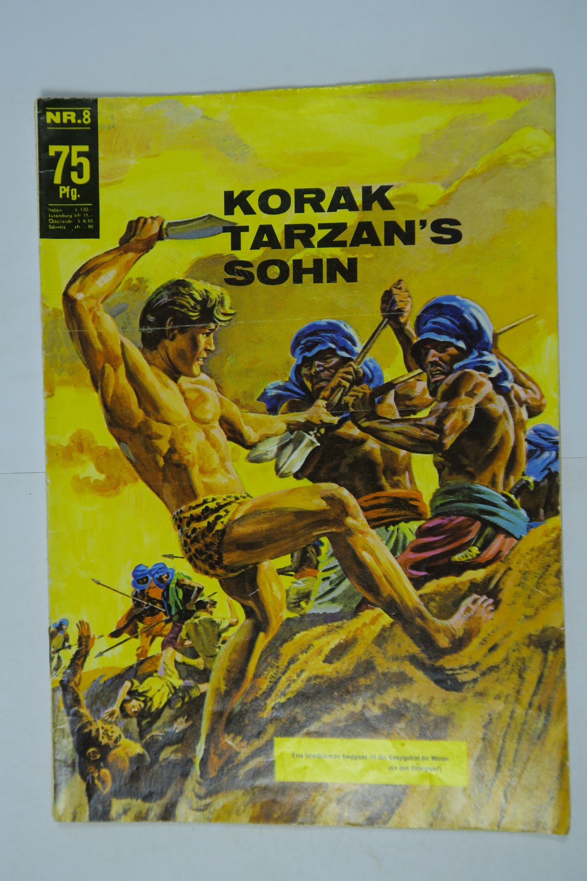 Korak, Tarzan Sohn Nr. 8 BSV im Zustand (2). 140547 Korak, Tarzan Sohn Nr. 8 BSV im Zustand (2). 140547