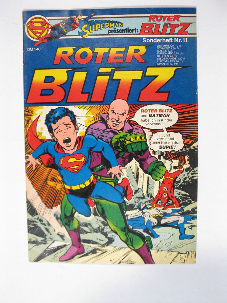 Roter Blitz Sonderheft Nr. 11 Ehapa Verlag im Zustand (1-2) 78871
