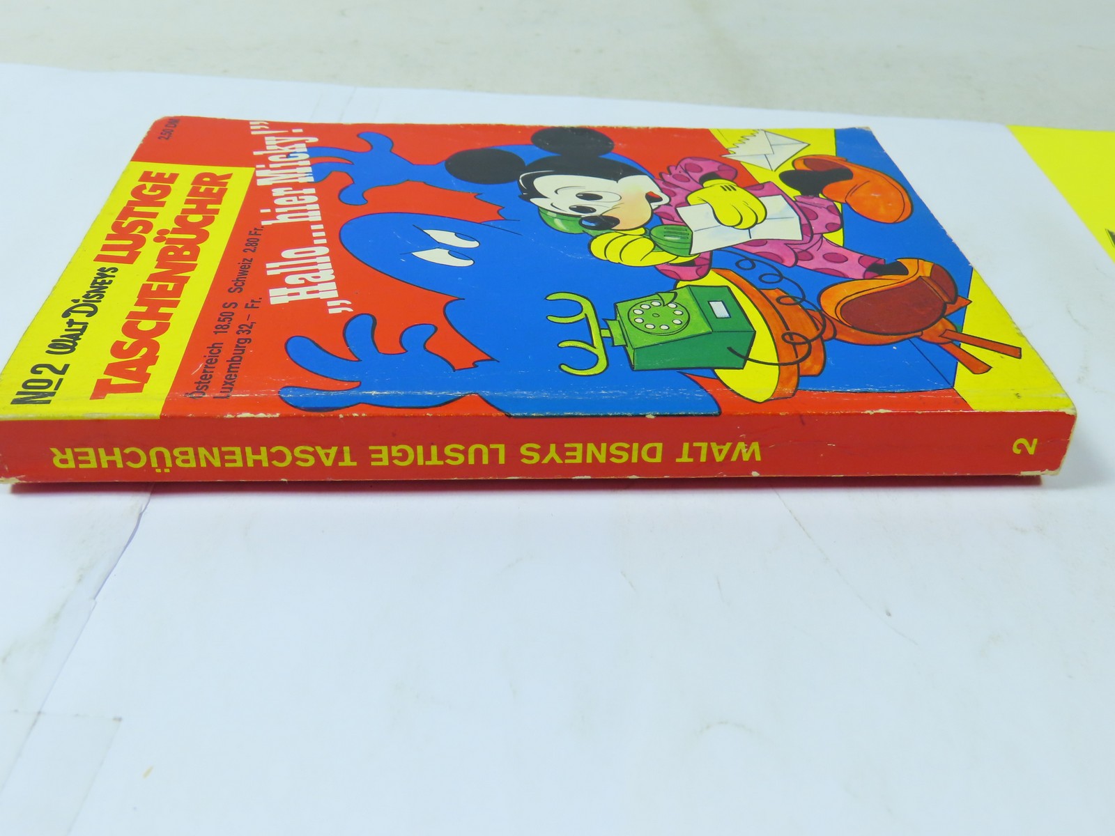 Donald Duck Lustiges Taschenbuch  Nr.  2 ERSTAUFLAGE  Ehapa im Z (2). 171381