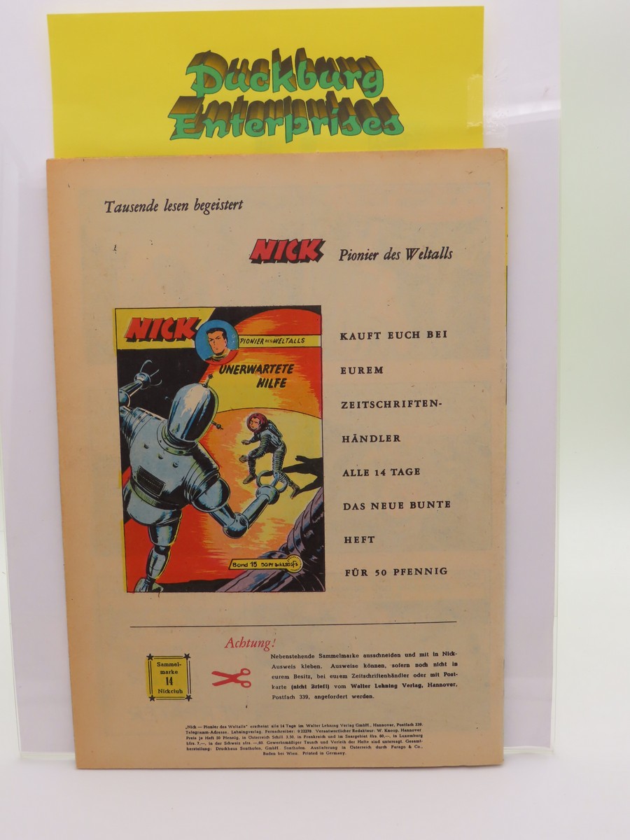 NICK  Großband Nr.  14  Lehning im Zustand (1). 197981