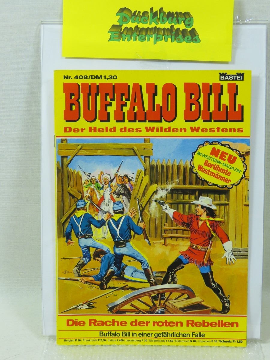 Buffalo Bill Nr. 408  Bastei im Zustand (1). 196107