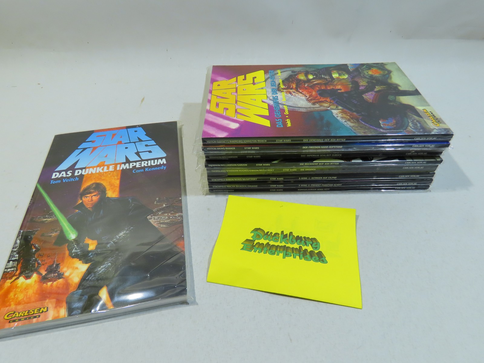10x Star Wars Nr. 1-7,11,12,14 zus. Carlsen Verlag im Zustand (0-1 ). 190305 10x Star Wars Nr. 1-7,11,12,14 zus. Carlsen Verlag im Zustand (0-1 ). 190305