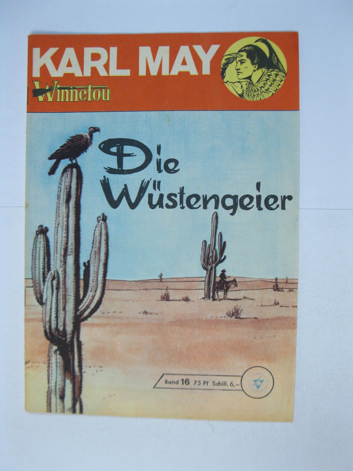 Karl May 16 Lehning Vlg. (Winnetou) von H. Nickel im Z (1/1-2). 128385 Karl May 16 Lehning Vlg. (Winnetou) von H. Nickel im Z (1/1-2). 128385