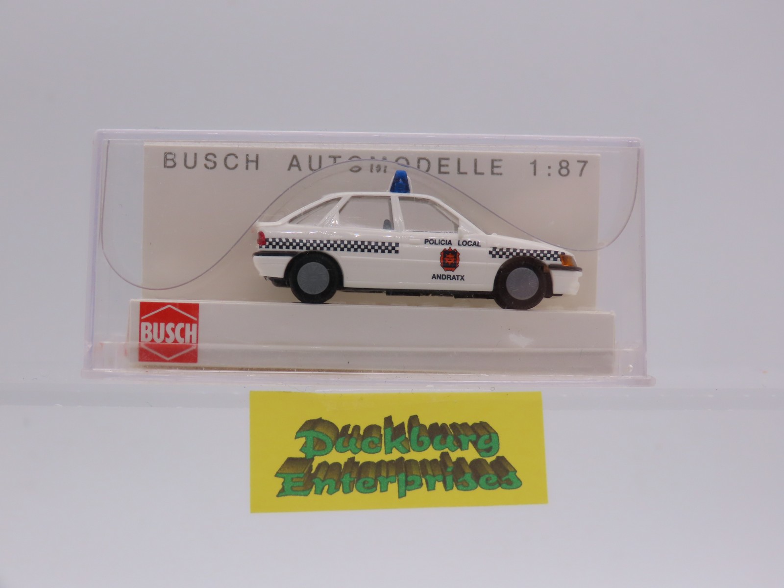 Busch 45727 Ford Escort spanische Polizei weiß in OVP 1:87 187817 Busch 45727 Ford Escort spanische Polizei weiß in OVP 1:87 187817